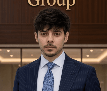 Portrait of Alex Barzane, V.P. & Chief Legal Officer